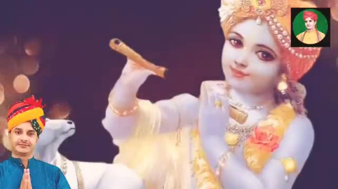 Murli Jo Li Tune Hathon Mein || Beautiful Krishna Bhajan || Saurabh Madhukar || LYRICAL VIDEO